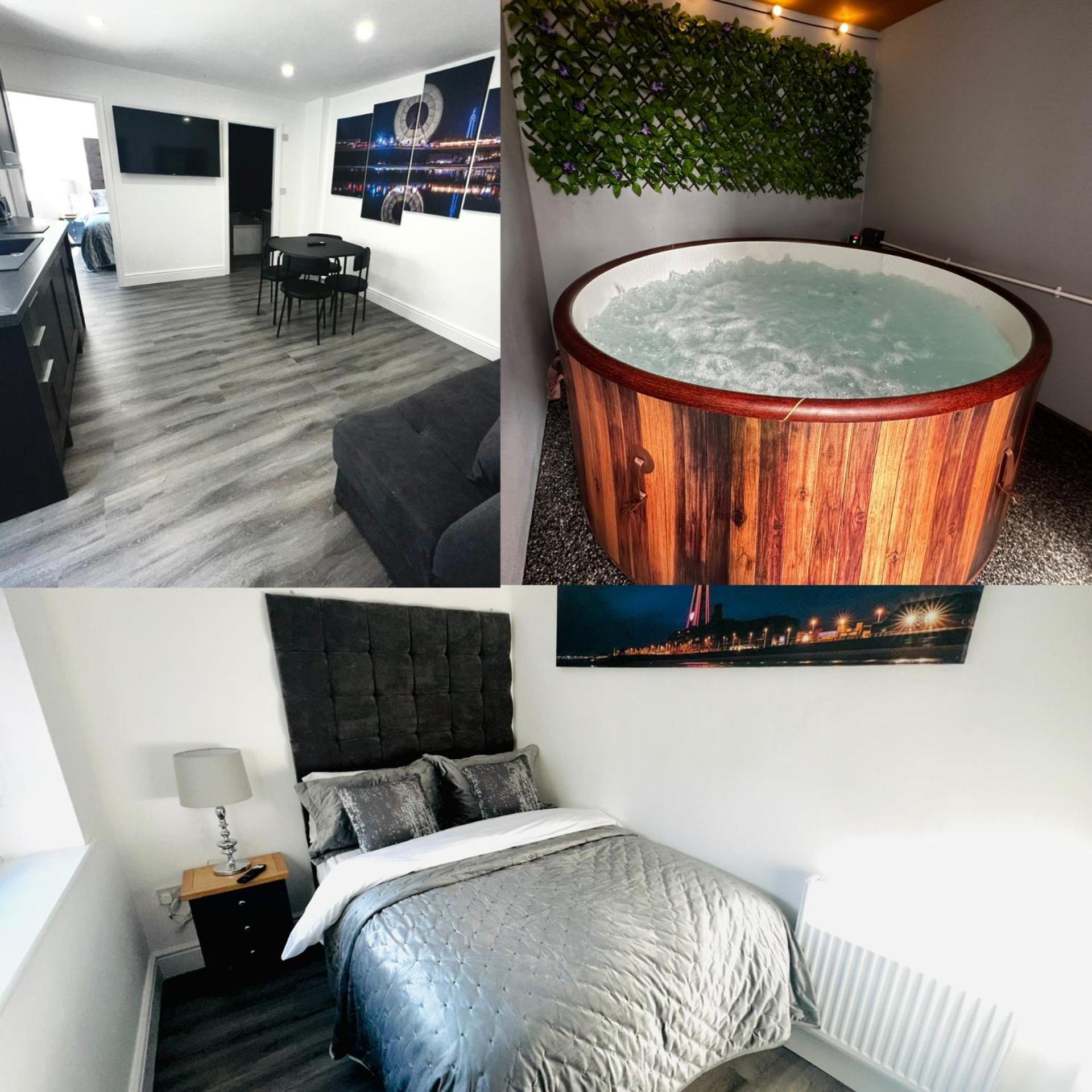 בלקפול New Osborne Luxury Hottub And Jacuzzi Suites חדר תמונה