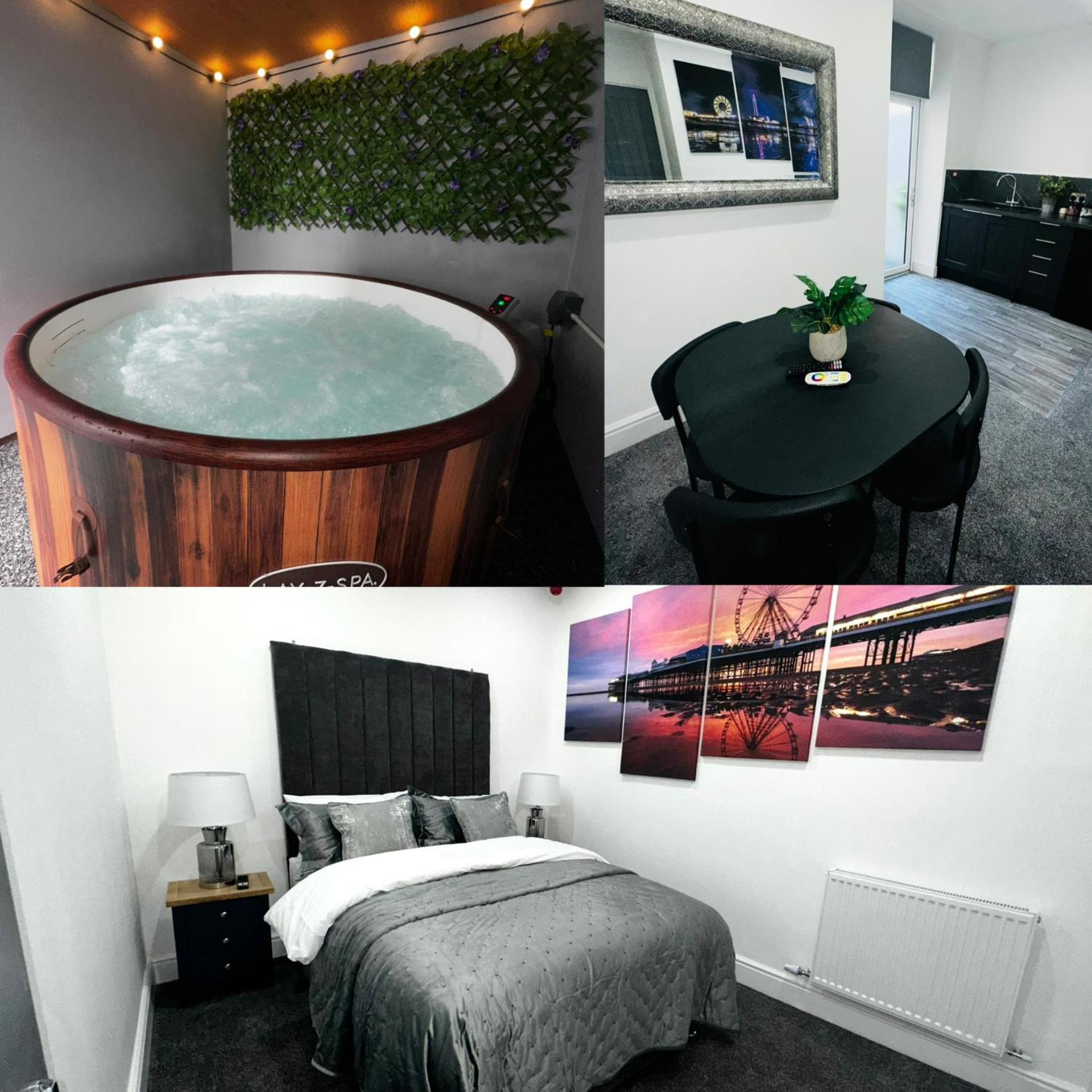 בלקפול New Osborne Luxury Hottub And Jacuzzi Suites חדר תמונה